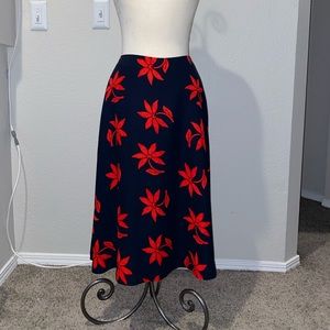 Banana Republic floral skirt